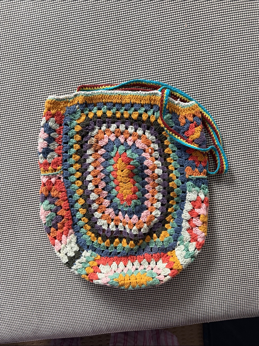 Urban outfitters Colorful crocheted bag